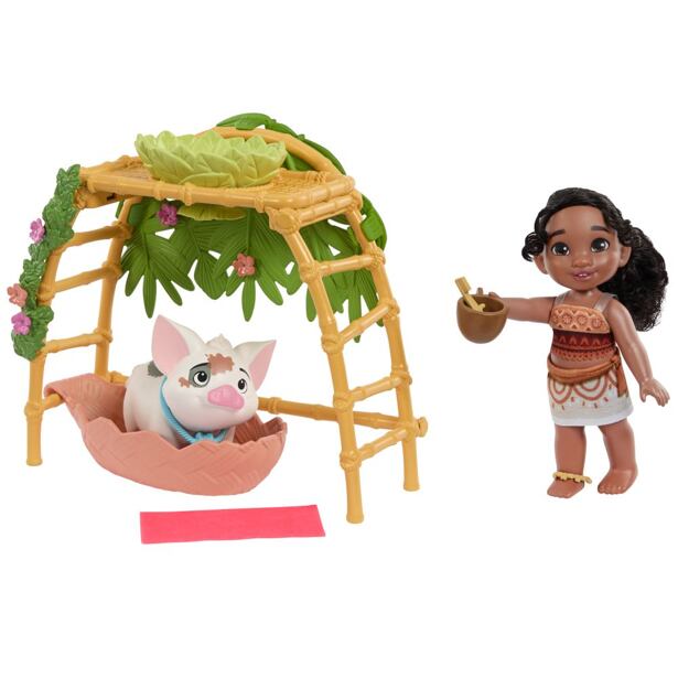 Mattel VAIANA Bábika Vaiana a sestra, hrací set