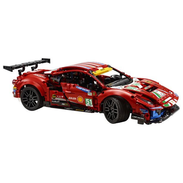 LEGO® Technic™ 42125 Ferrari 488 GTE „AF Corse #51” - poškozený obal