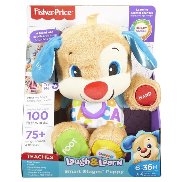 25FPN75 Fisher Price Mluvící pejsek SK - poškozený obal
