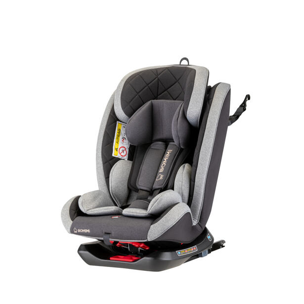 Bomimi Autosedačka IDEAfix 360 ° 0123 (0-36kg), metalic melange