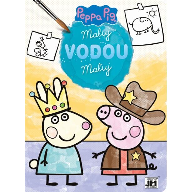 Jiri Models Maľuj vodou!/ Peppa a kamaráti
