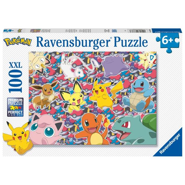 Ravensburger Pokémon Puzzle, 100 dielikov