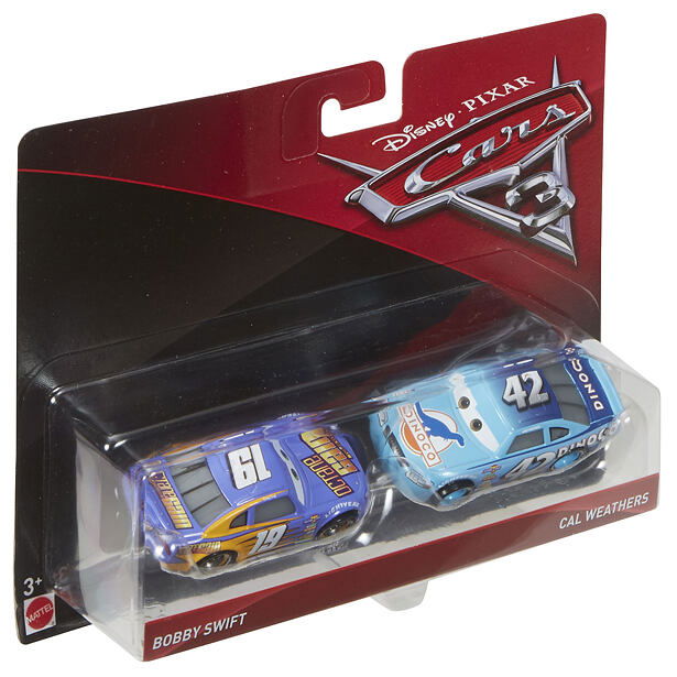 Mattel Cars 3 auta 2ks, více druhů