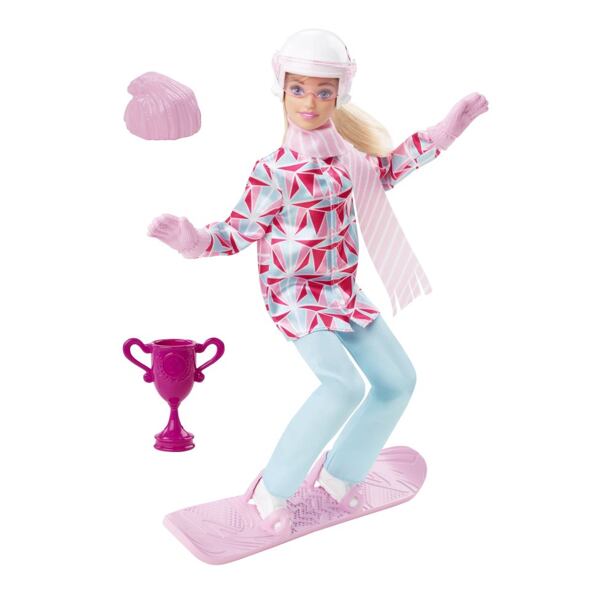 Mattel Barbie Zimní sporty - Snowboardistka