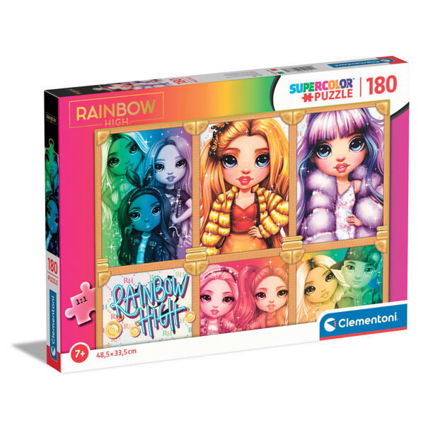 Clementoni Puzzle 180 - Rainbow High 3