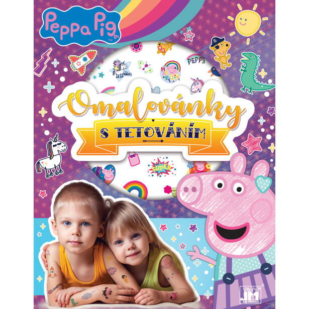 Jiri Models Omalovánky s tetováním Prasátko Peppa