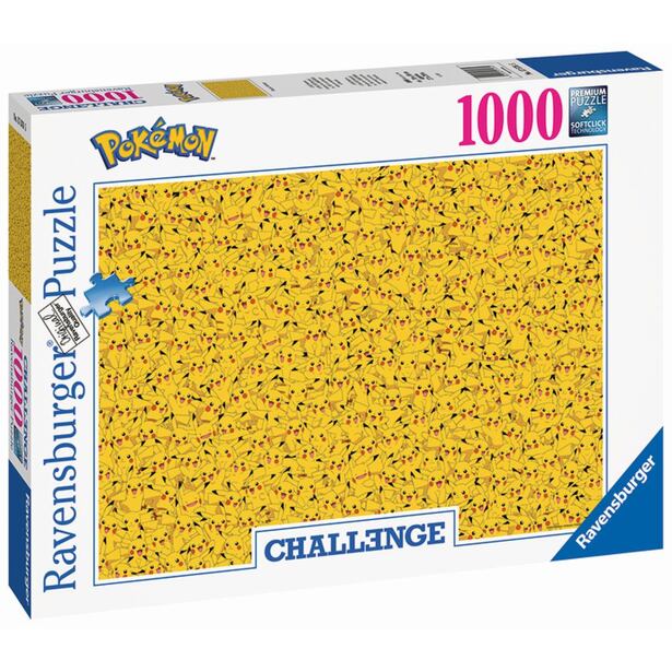 Ravensburger Pokémon Puzzle: Challenge Pikachu, 1000 dílků