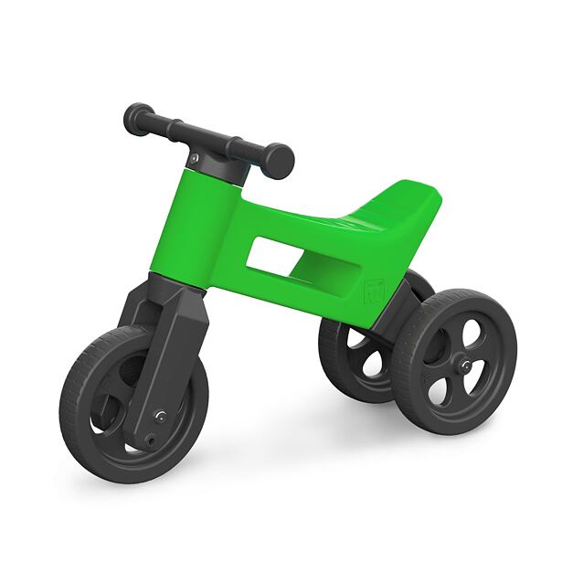 FUNNY WHEELS odrážadlo 2v1 - Basic Green