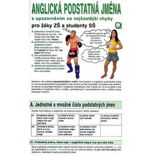 Anglická podstatná jména