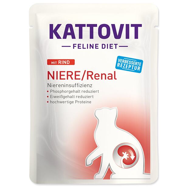 Kapsička KATTOVIT Niere / Renal hovädzie 85 g