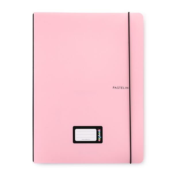 PASTELINI Sešit PP Oxybook A4 40 listů růžový