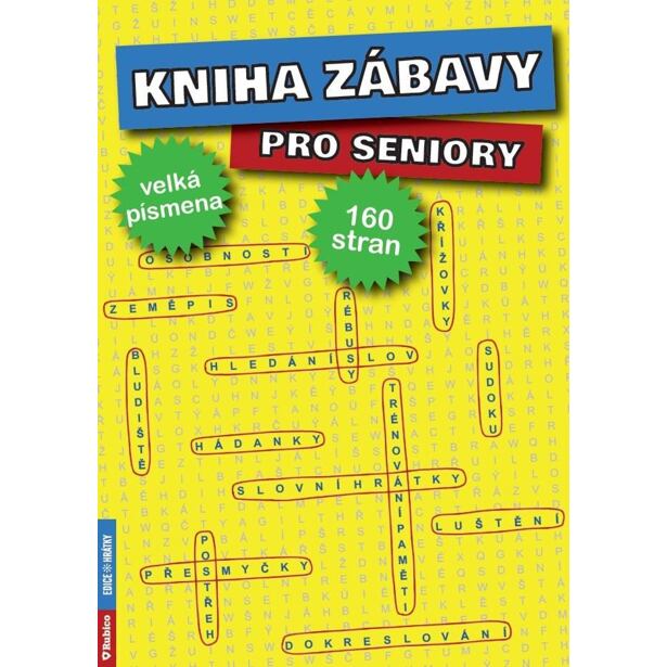 Kniha zábavy pro seniory