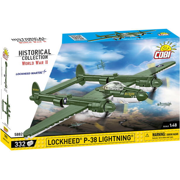 Cobi II WW Lockheed P-38 Lightning, 1:48