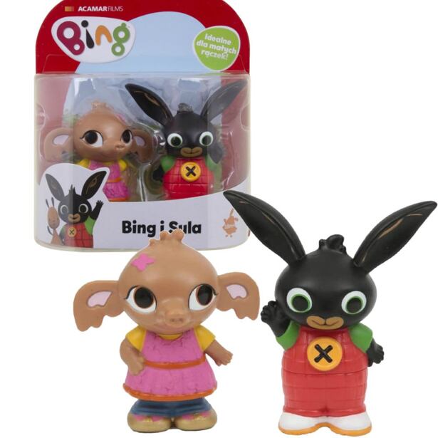 4641003527 BING A PŘÁTELÉ FIGURKY TWIN PACK - BING/SULA - poškozený obal