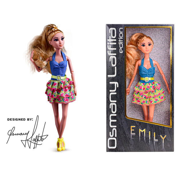 MIK 41076 Osmany Laffita edition - panenka Emily kloubová 31cm - poškozený obal