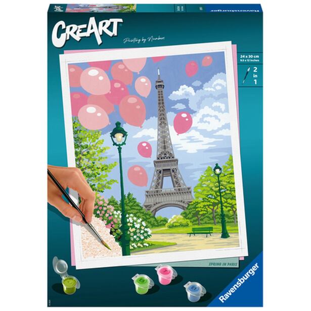 Ravensburger CreArt Jaro v Paříži