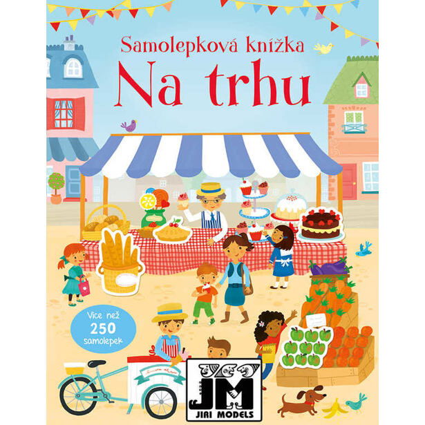 Samolep knížka Na trhu