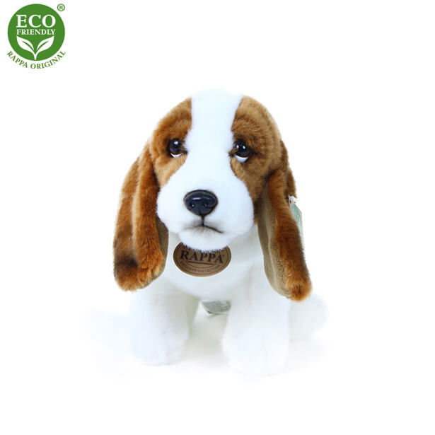 Plyšový basset 32 cm ECO-FRIENDLY