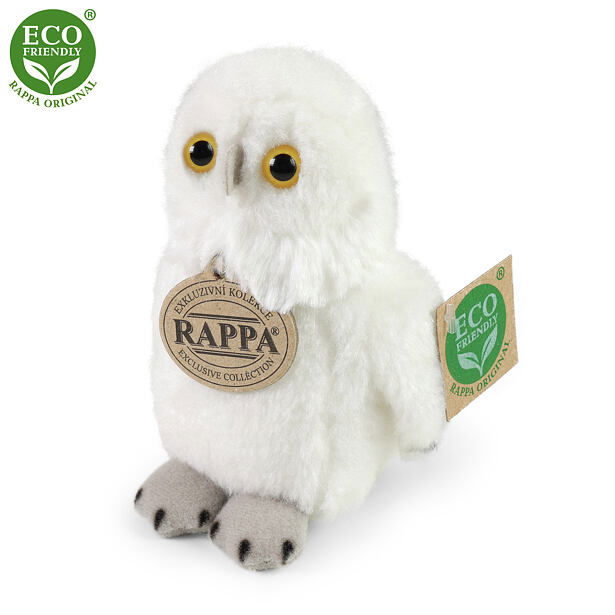 Rappa Plyšová sova 13 cm ECO-FRIENDLY