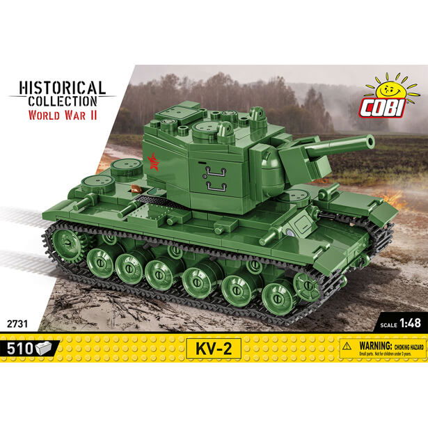 Cobi Tank KV-2, 1:48