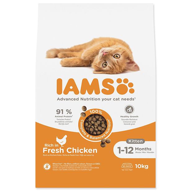 IAMS Cat Kitten Chicken 10 kg