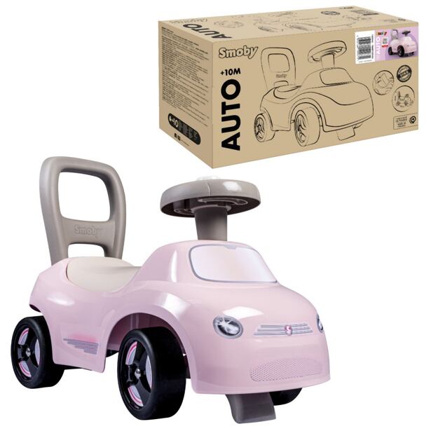 Smoby Odrážadlo Auto Ružové