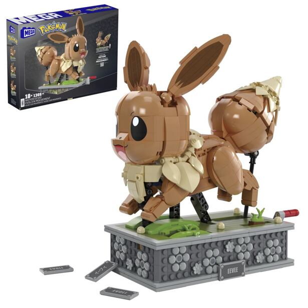 Mattel Mega Construx Pokémon Pohyblivá figurka - Eevee