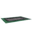 EXIT TOYS  Dynamická přízemní trampolína 275x458cm s bezpečnostními dlaždicemi Freezone - černá