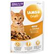 Kapsička IAMS Delights kitten kuře v omáčce 85 g