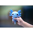 ANIMAGIC Svietiaci Axolotl do vody - modrý