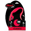 Vodítko FLEXI Classic New lanko červené M - 8 m 1 ks