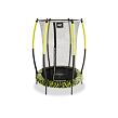 EXIT TOYS Juniorská trampolína EXIT Tiggy s pojistkou ø140cm - černá / zelená