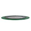 EXIT TOYS  Dynamická přízemní trampolína ø427cm s bezpečnostními dlaždicemi Freezone - černá