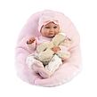 Llorens 73808 NEW BORN HOLČIČKA - realistická panenka miminko s celovinylovým tělem - 40 cm
