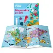 Albi Kouzelné čtení Mapa světa pro děti