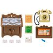 OL 10395030 Sylvanian Families Nábytek - stolek s telefonem - poškozený obal
