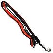 Vodítko Dog Fantasy USB LED nylonové běžecké oranžové 2,5x180-250cm