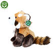 Plyšová panda červená sedící 18 cm ECO-FRIENDLY