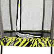 EXIT TOYS Juniorská trampolína EXIT Tiggy s pojistkou ø140cm - černá / zelená