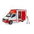 Bruder Mercedes Benz Sprinter - sanitka + figurka