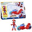 Hasbro SPIDER-MAN SPIDEY AND HIS AMAZING FRIENDS MOTORKA A FIGURKA 10cm, 3 druhy