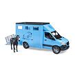Bruder Mercedes Benz Sprinter - prepravník na kone + kôň