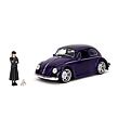 Wednesday auto 1972 VW Beetle 1:24 a figúrka Wednesday