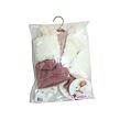 Llorens M843-34 obleček pro panenku miminko NEW BORN velikosti 43-44 cm