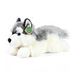 Rappa Plyšový pes husky ležící 30 cm ECO-FRIENDLY
