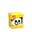 LEGO úložná hlava (velikost S) - kostlivec