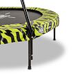 EXIT TOYS  Tiggy Junior trampolína s tyčí ø140cm - černá / zelená