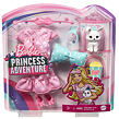 Mattel Barbie Princess Adventure Zvířátko a šaty s doplňky, více druhů
