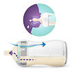 Philips AVENT Fľaša Natural Response s ventilom AirFree 125 ml, 0m+