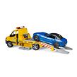Bruder Mercedes Benz Sprinter - odtah + sportovní auto